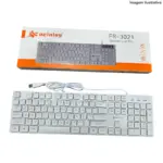 Teclado com Fio FR-3021 Peining – Confortável e Preciso