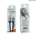 Cabo de Dados Tipo C 1M Peining PEI-J68-3 – Carregamento Rápido e Seguro