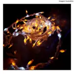 Festão Fio de Fada 28242 – 232 LEDs Warm Transparente 3m - Imagem 2