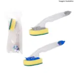 Esponja com Dispenser CT0019 Clean Tech – Praticidade e Higiene na Cozinha - Imagem 2