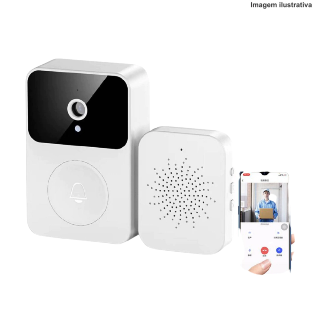 14_20241107_140319_0013-a4e8c31520492320ac17309991166551-1024-1024 Campainha Inteligente com Câmera KA-X16 KAPBOM – Segurança e Controle Remoto - Imagem 1