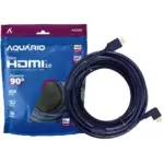 Cabo HDMI 10m 2.0 4K 90° 19 Pinos 4K910 – Alta Definição e Desempenho