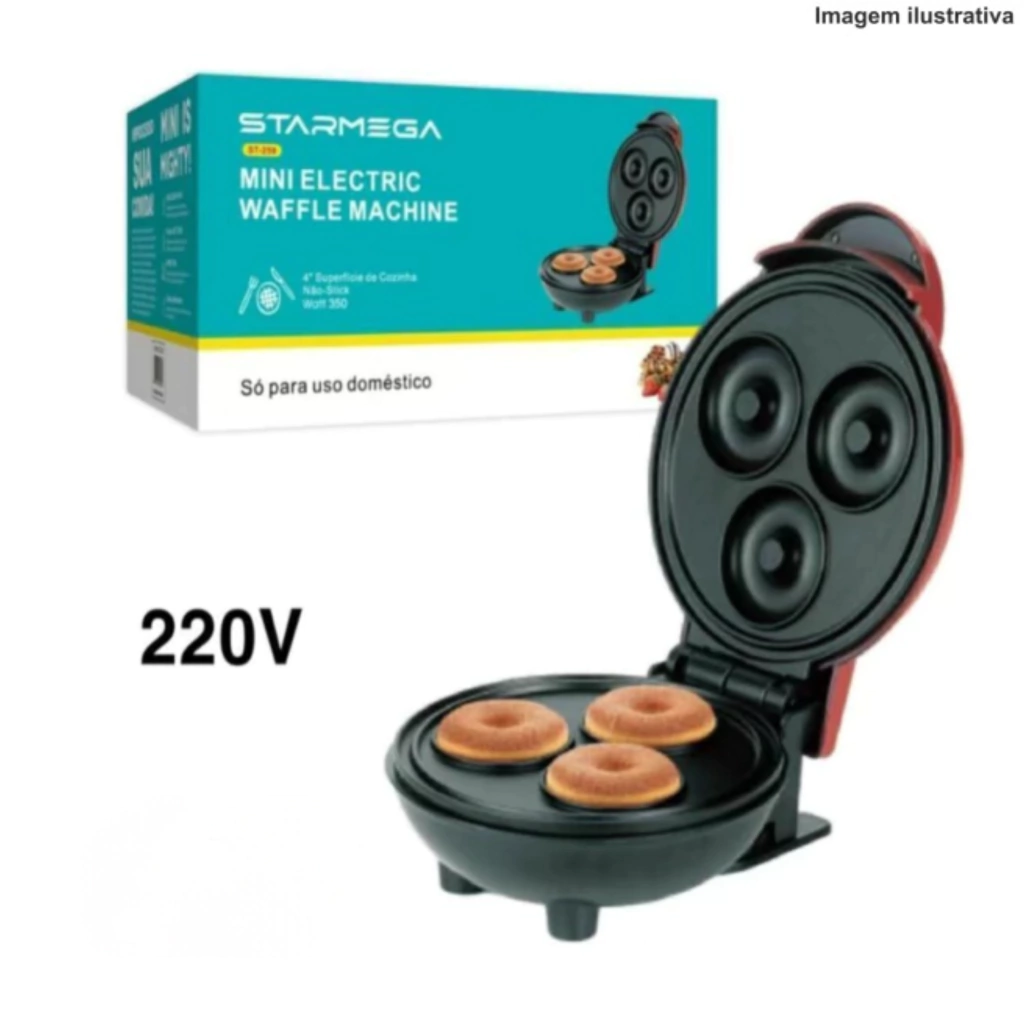 17-9dadd1d2cb672084ab17398165445404-1024-1024 Mini Máquina de Donuts ST-259 – Elétrica e Compacta - Imagem 1