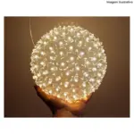 Bola Flor Cerejeira 200 LEDs 31204 – Efeito Warm Decorativo - Imagem 2