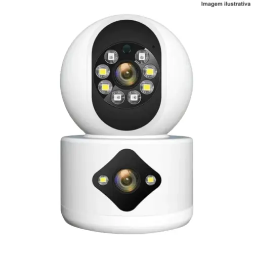 Câmera Inteligente Sem Fio KA-S091 Kapbom – Alta Definição e Segurança