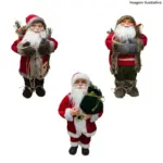 Papai Noel 30cm BR1930 – Decoração Natalina Sortida