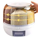 Dispenser de Alimentos 6 Divisões 360° BM-F1147 – Armazenamento Inteligente - Imagem 2