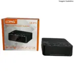 Rádio Relógio com Alarme LE-674 Lelong – Despertador Moderno e Compacto - Imagem 2