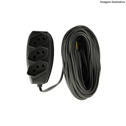 Extensão 10 Metros – Alcance Ideal e Alta Resistência