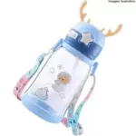 Garrafa Infantil com Alça e Animais 500ml – Diversão e Hidratação Diária - Imagem 2