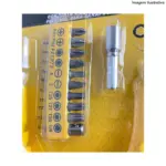 Conjunto Cabo Extensor para Parafusadeira 12 Peças AR0435 – Prático e Profissional - Imagem 2