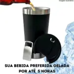 Copo Térmico Colorido 473ml – Mantém a Bebida Gelada por Horas - Imagem 3
