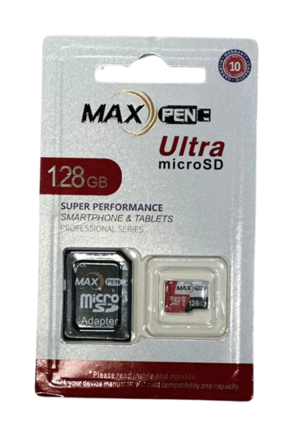 21-104-00-6b2e3615bcd02ce65317373971639570-1024-1024 Cartão de Memória Maxpen Ultra 128GB Micro SD Adapter – Alta Velocidade e Capacidade - Imagem 1