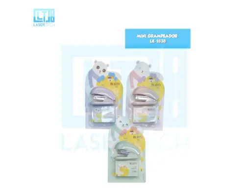 Mini Grampeador LE-1838 / LE-6014 – Compacto e Funcional
