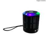 Caixa de Som Sem Fio LED RGB WS-887 KA-887 – Som Envolvente e Visual Incrível - Imagem 2