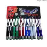 Chaveiro com 12 Unidades LED Vermelho KA-1011 – Prático e Brilhante