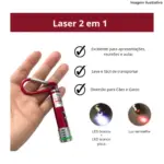 Chaveiro com 12 Unidades LED Vermelho KA-1011 – Prático e Brilhante - Imagem 3