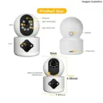 Câmera Inteligente Sem Fio KA-S091 Kapbom – Alta Definição e Segurança - Imagem 2