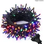 Pisca Pisca 127V 10M (100 Leds Coloridos Fio Verde) 15103 – Iluminação Decorativa - Imagem 2