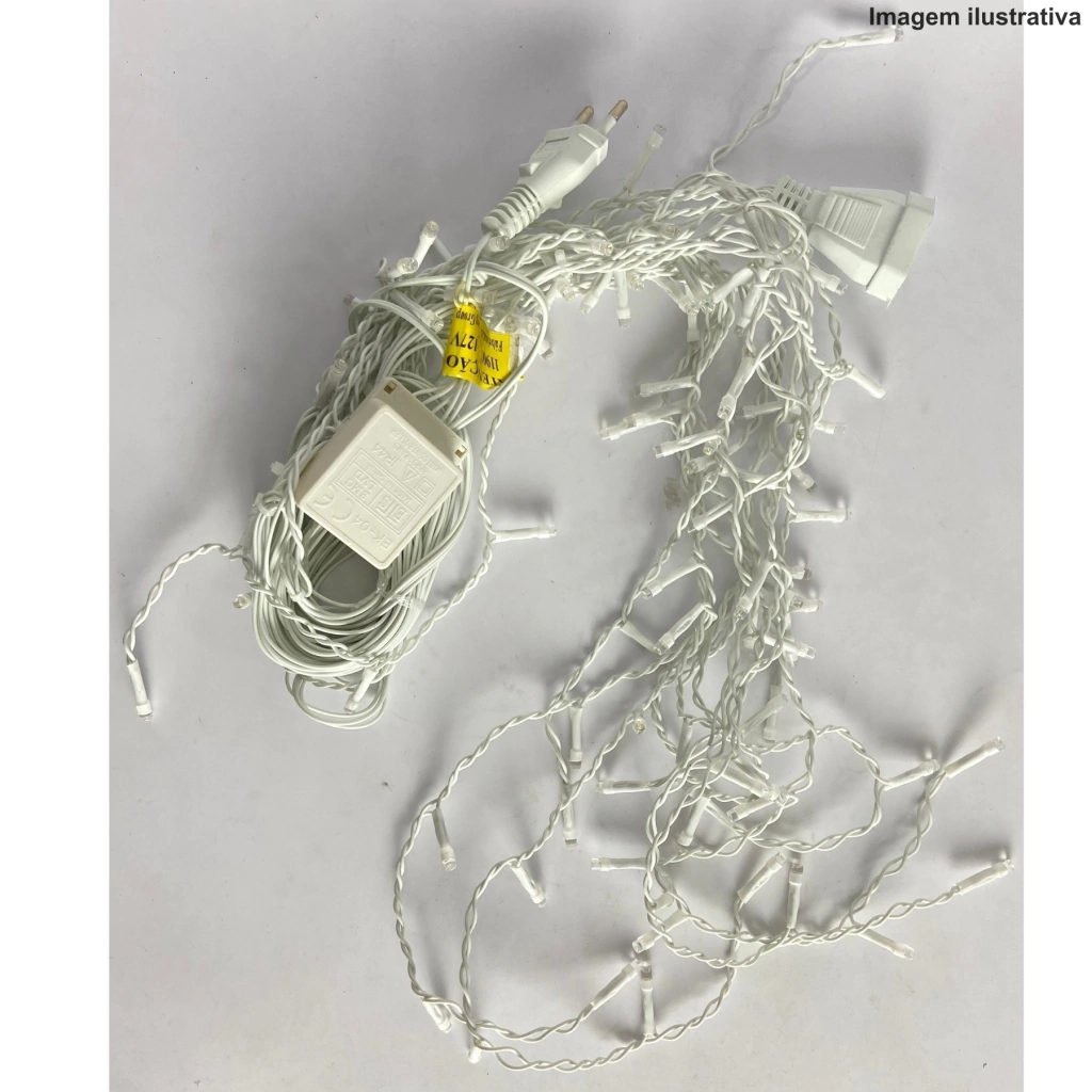 3-08829418f6c52777b117280675163246-1024-1024 Cascata 127V 100 Leds Branca 3M 8 Funções 11903 – Iluminação Decorativa e Moderna - Imagem 1