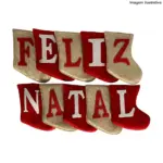 Varal Botinha Feliz Natal E72061 – Decoração Natalina Criativa - Imagem 2