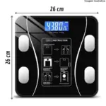 Balança Digital de Vidro Bioimpedância 140Kg SL0382D – Precisão e Tecnologia - Imagem 3