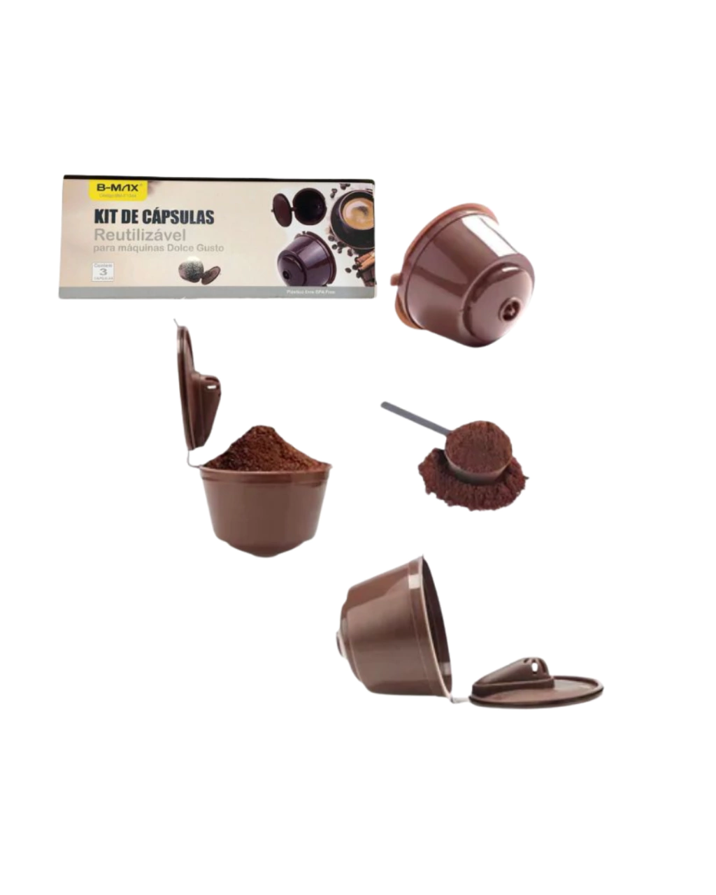 3-12-6c538530a0d1e1342517558083066666-1024-1024 Kit com 3 Cápsulas Reutilizáveis BM-F1344 – Sustentável e Econômico - Imagem 1