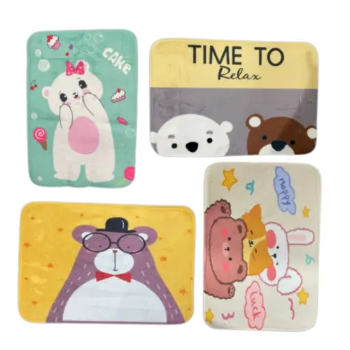 Tapete de Poliéster 58x38cm LT-24058 – Conforto e Estilo Decorativo