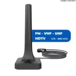 Antena Interna de TV Digital Aquário DTV-200 – Sinal Nítido e Fácil Instalação - Imagem 3