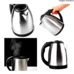 Chaleira Elétrica Inox 2L 110V 1000W Startools AR0559 – Prática e Rápida - Imagem 3