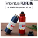 Garrafa Térmica ST 800ml – Mantém a Bebida Fria por Horas - Imagem 3