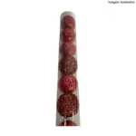 Bola de Natal Sortida com 9 Unidades 6cm P10166/P10367 – Decoração Clássica - Imagem 3