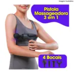 Massageador Muscular Portátil 3x1 BM-F1022 B-Max – Alívio e Relaxamento Instantâneo - Imagem 3