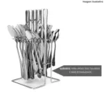 Kit Faqueiro Inox 24 Peças BM-F1075 B-Max – Elegância e Resistência - Imagem 3