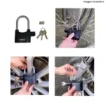 Cadeado Antifurto para Bicicleta BM-358 LK-BL17 – Segurança e Resistência - Imagem 3