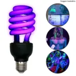 Lâmpada Luz Negra 110V Luatek LP-001 – Efeito Decorativo e Festa - Imagem 3