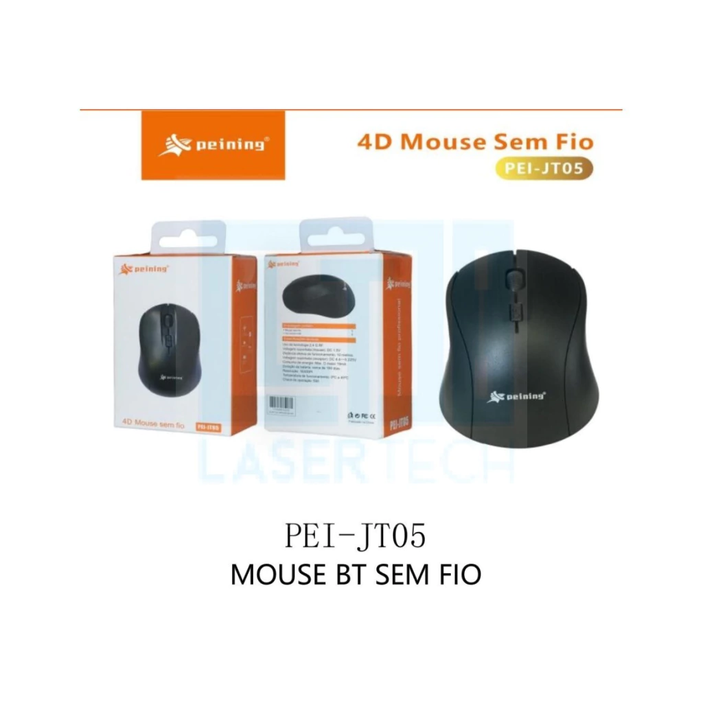 3e2831b13f9373e1f2abd1deac6d6498-3f686c8ed3836122e817216491073054-1024-1024 Mouse Bluetooth Sem Fio PEI-JT05 Peining – Precisão e Conforto - Imagem 1