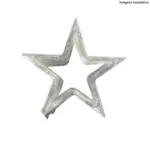 Cascata Estrelas 138 LEDs Branco 21659 – Iluminação Natalina Bivolt - Imagem 5