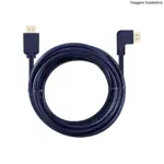 Cabo HDMI 5M Conector 90° 24K 4K905 Aquário – Alta Resolução e Desempenho - Imagem 4