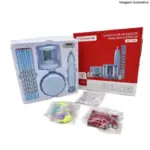 Kit Papelaria Elétrica MAT-K01 Tomate – Completo e Prático - Imagem 2