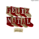 Varal Botinha Feliz Natal E72061 – Decoração Natalina Criativa - Imagem 3