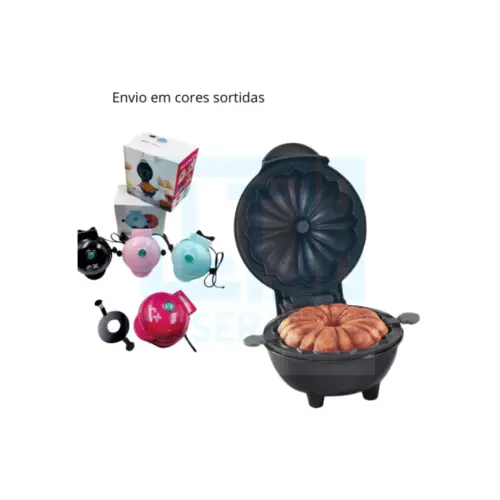 Mini Máquina de Fazer Bolo Elétrica 110V 20351 – Prática e Rápida