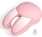 Mouse Sem Fio Coelho MMO-W2-C – Fofo e Funcional