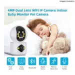 Câmera Inteligente Sem Fio KA-S091 Kapbom – Alta Definição e Segurança - Imagem 4