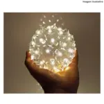 Bolas Flor Cerejeira 200 LEDs Warm 31202 – Decoração Festiva 10 Funções - Imagem 4