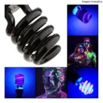 Lâmpada Luz Negra 110V Luatek LP-001 – Efeito Decorativo e Festa - Imagem 4