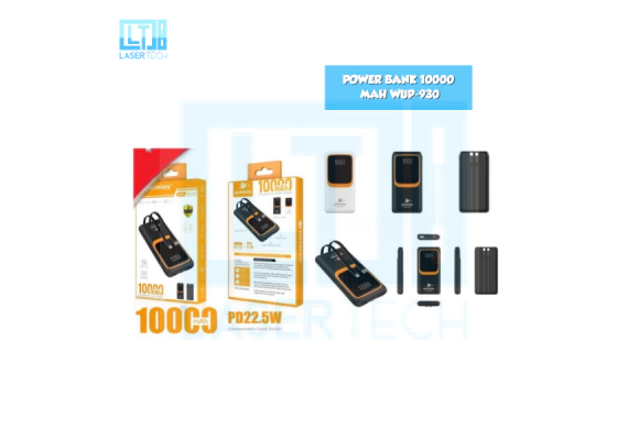 4b9a4f53905190ce451f3b89c47d5ce6-0e822b2e55c43b068b17164065013102-1024-1024 Power Bank 10000mAh WUP-930 – Alta Capacidade e Desempenho - Imagem 1