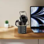 Carregador por Indução 5 em 1 PEI-WS29 – Multifuncional e Moderno - Imagem 3