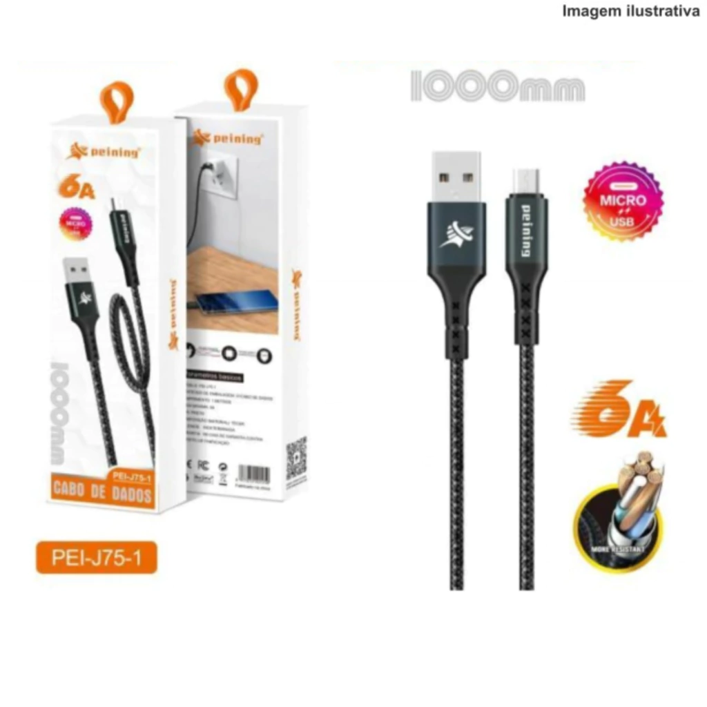 56-e89bb218df4694bcac17398195673932-1024-1024 Cabo V8 Reforçado 1M 6A PEI-J75-1 – Carregamento Ultra Rápido - Imagem 1