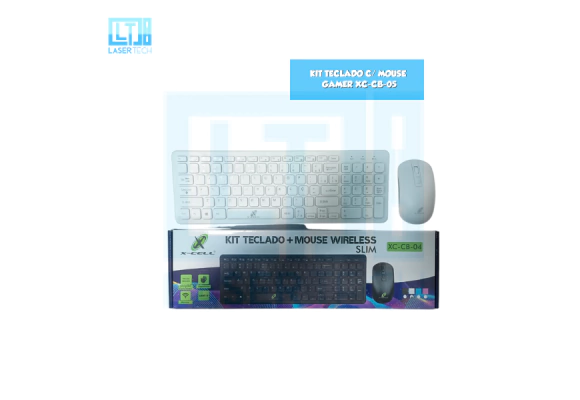 5816f45beb975e843b264c523a77c7e0-2f02b4e81e5169c02e17164136640627-1024-1024 Kit Teclado e Mouse Slim XC-CB-04 – Design Elegante e Silencioso - Imagem 1